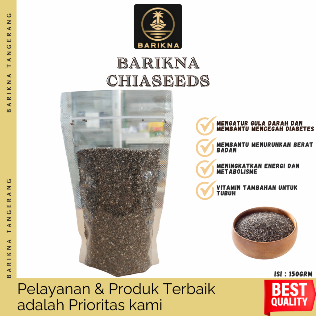 

CHIASEED/CHIASEED/CHIASEEDS 150 Grm