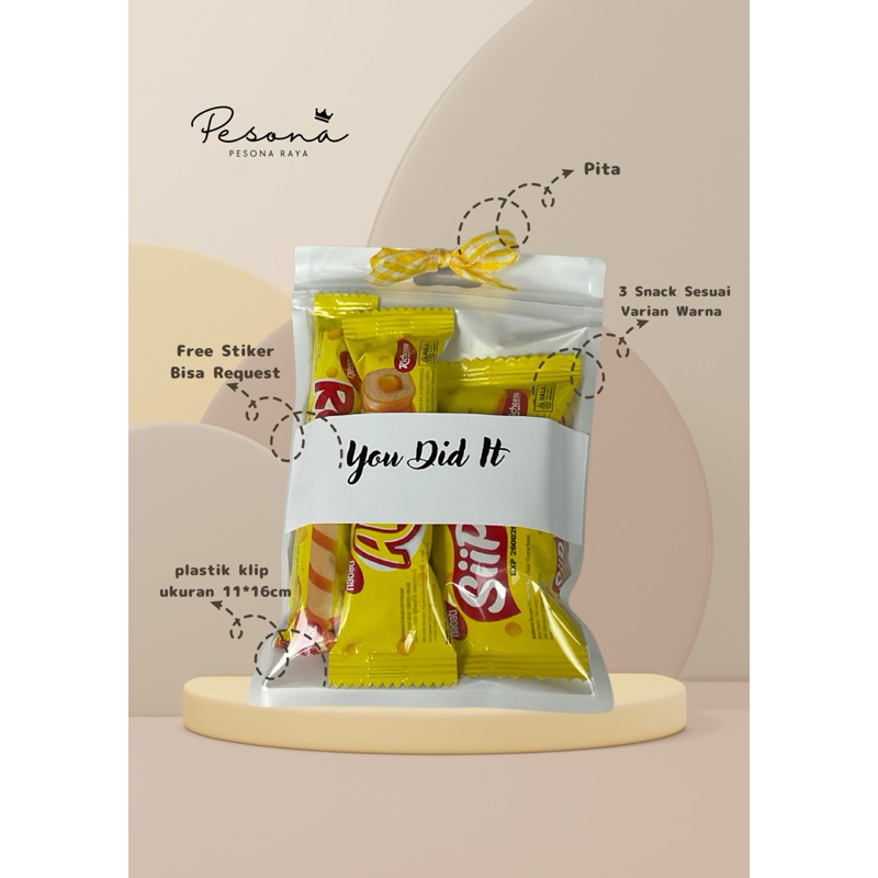 

[BELI 25 GRATIS 1 BERLAKU KELIPATAN] [TANPA MIMAL ORDER] Mini Gift Snack TERMURAH Hampers ulang tahun/lebaran/wisuda/freebies TANPA MINIMAL ORDER