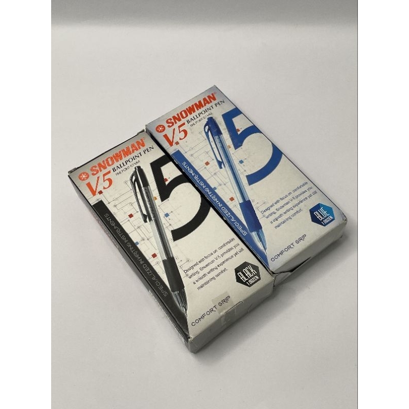 

Pulpen SNOWMAN V5 0,7mm HITAM / BIRU / MERAH (12PCS)