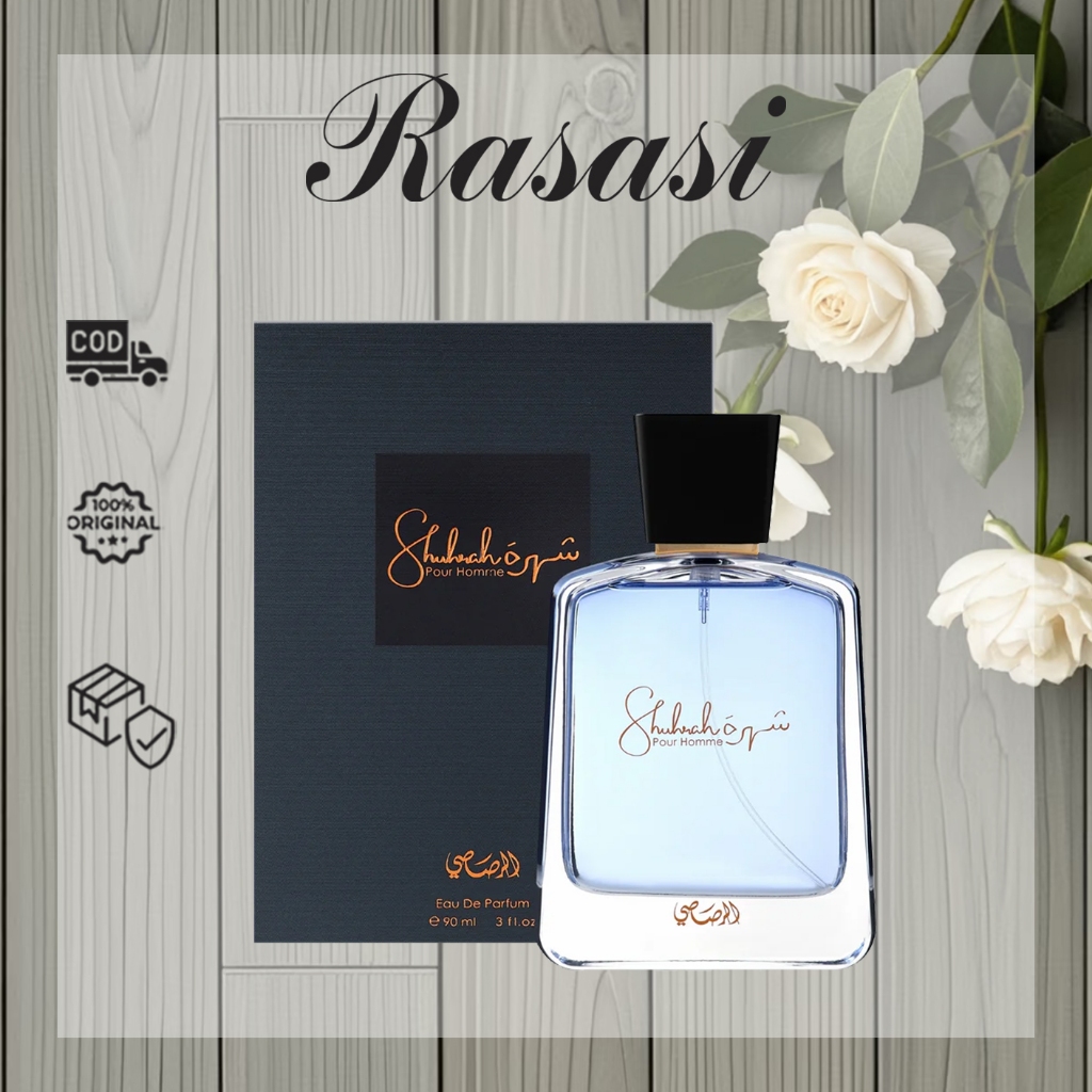 【100% Original】 Rasasi Shuhrah Pour Homme 90ML/rasasi its essential/rasasi parfum/rasasi hawas ice/r