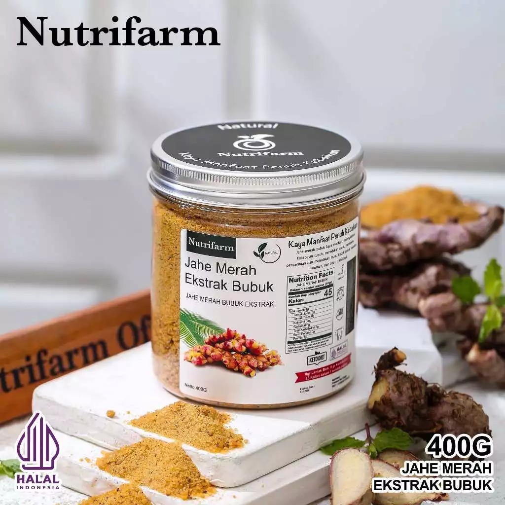 

Nutrifarm Jahe Merah Bubuk 400g