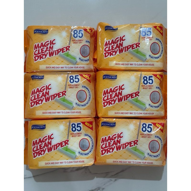 Promo (Beli 5 gratis 1) Magic Clean dry wiper Polymorph