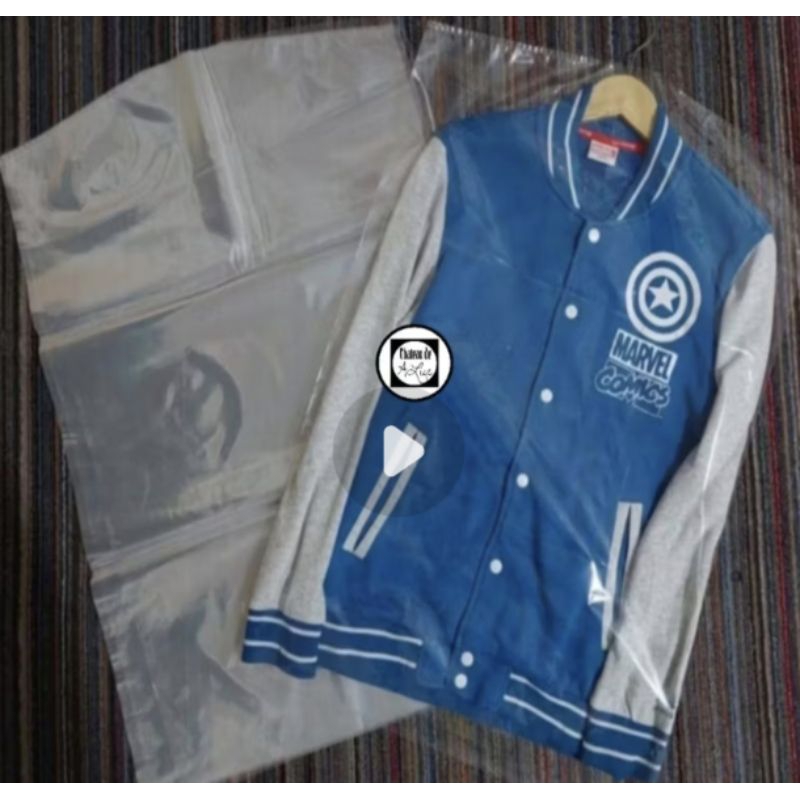 Plastik Transparan Pelindung Baju Dari Debu / Cover Baju / Anti Debu Plastik / Plastik Pembungkus La