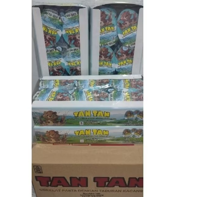 

Tan Tan ✓ coklat pasta tabur kacang✓24 pcs
