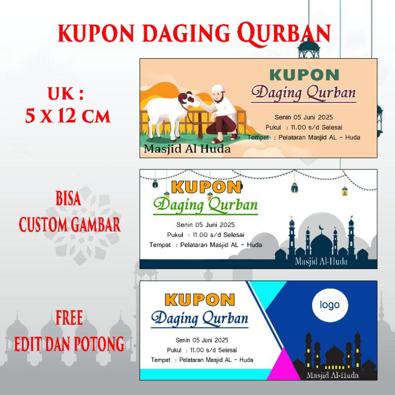 

Kupon Daging Qurban 2025