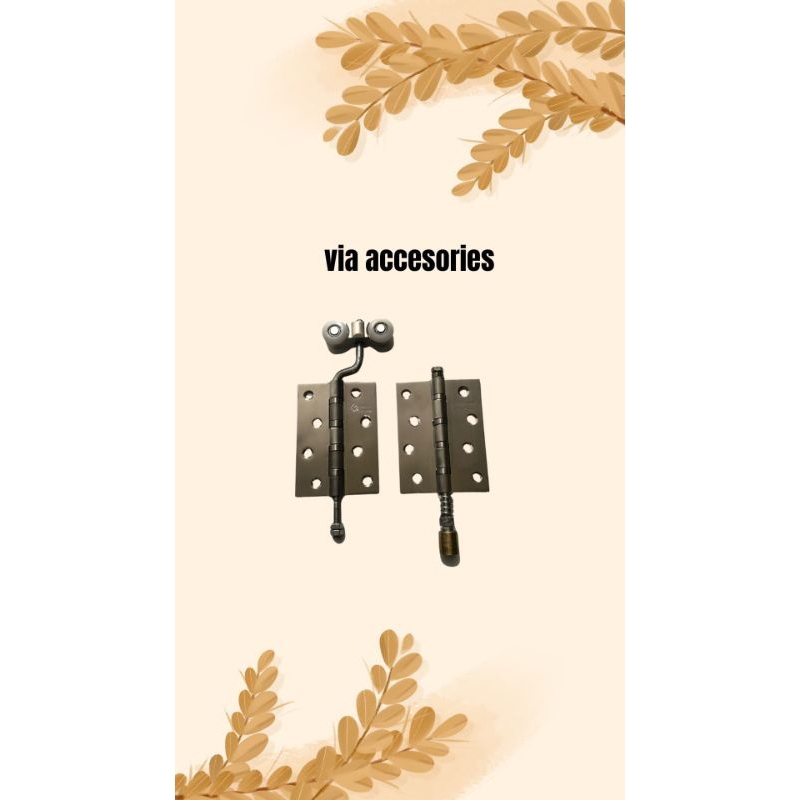 engsel pintu lipat bengkok atas bawah