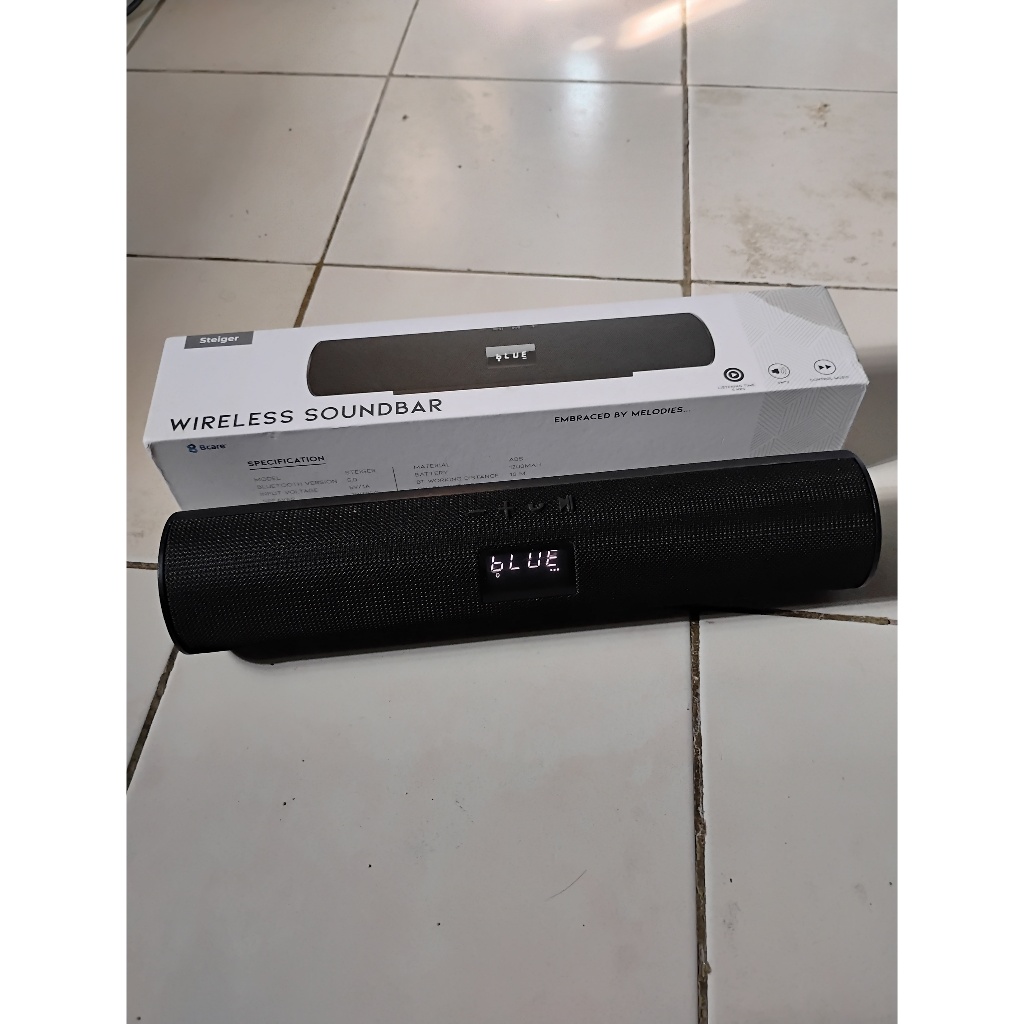 BCare Wireless Soundbar Model Steiger