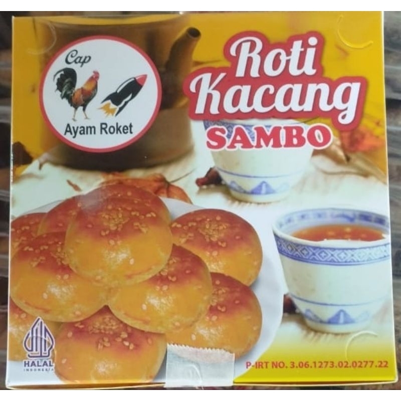 

Roti Kacang Sambo cap Ayam roket Siantar