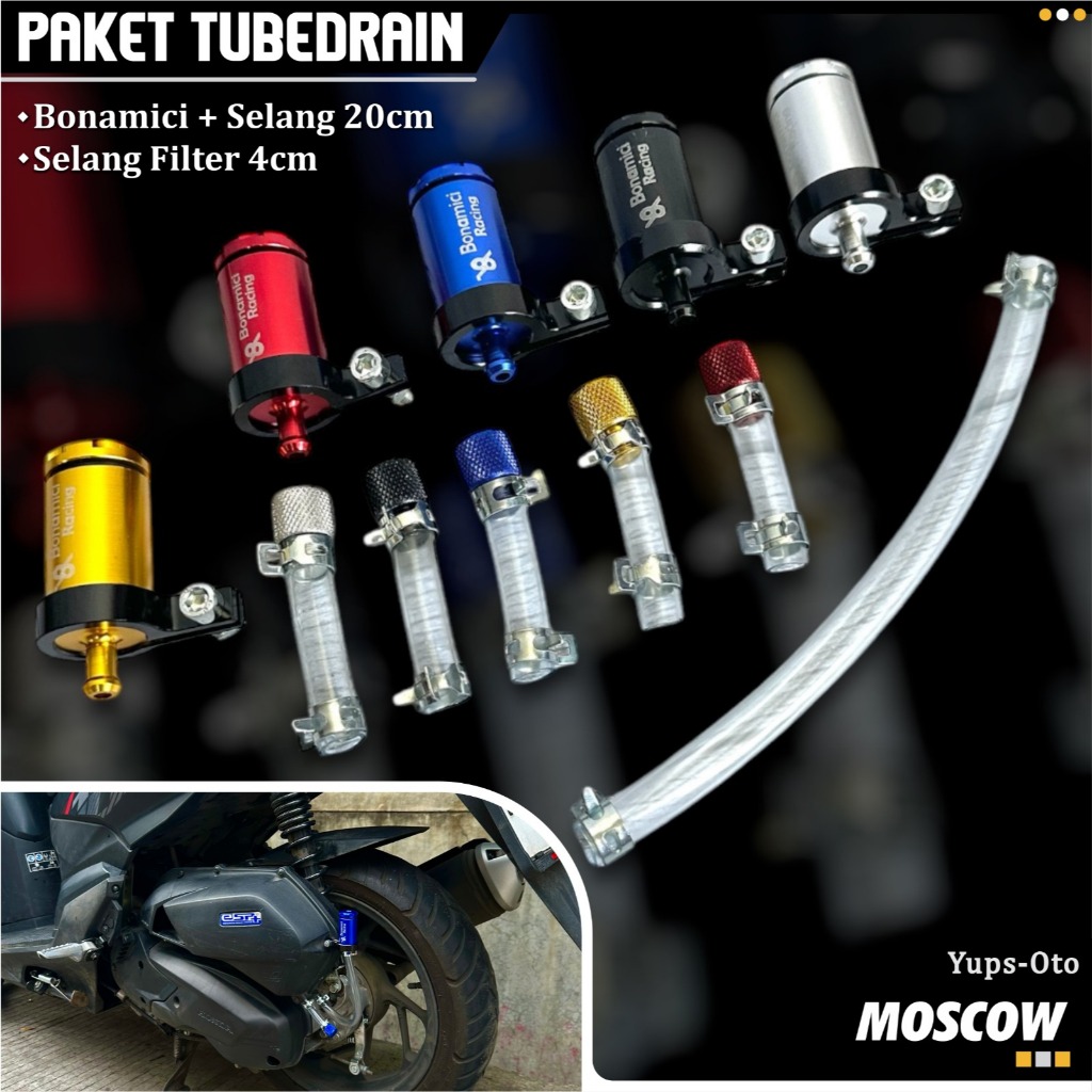Nepel Tube drain selang pembuangan filter tabung minyak rem bonamici tabung master rem atas tabung m