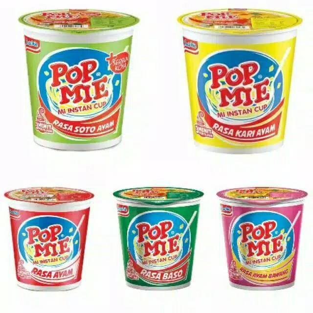 

POP MIE KUAH BASO / AYAM / KARI AYAM / SOTO AYAM / AYAM BAWANG 75 GRAM