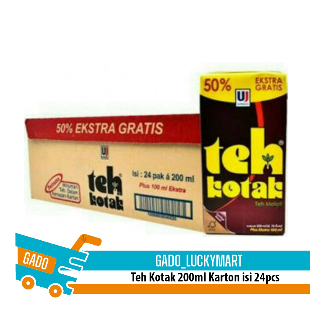 

Teh Kotak 200ml 1dus/ Teh kotak 200ml/jasmine dus karton