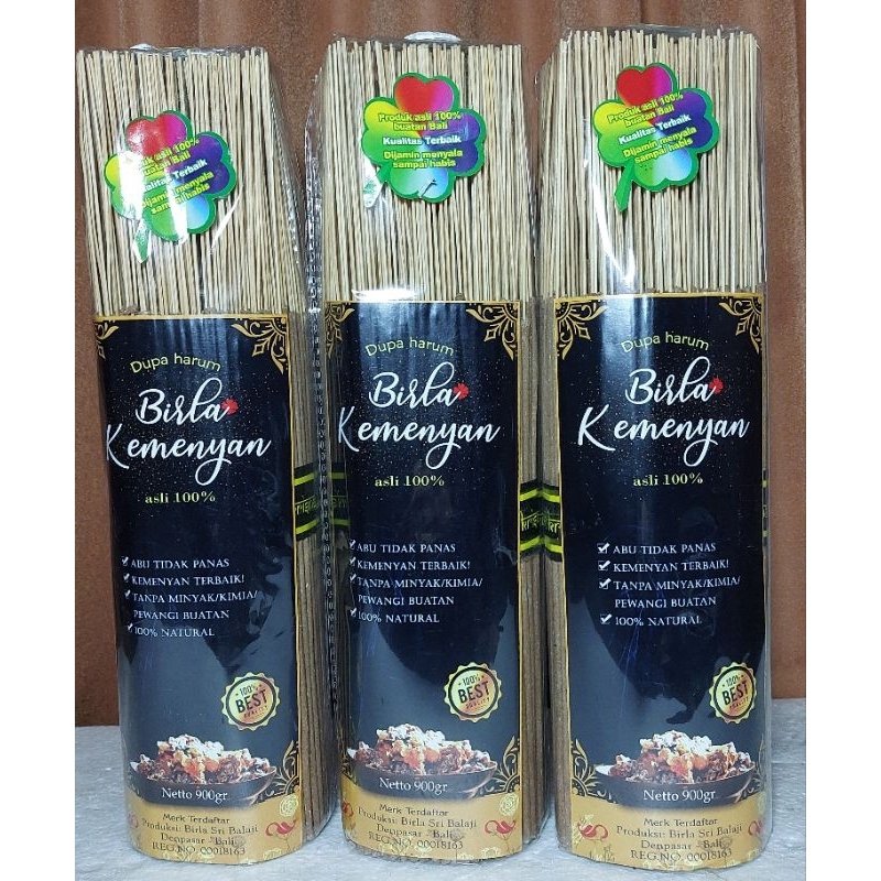 Dupa Kemenyan Birla Aroma Terapi 1kg 32cm - Dupa Harum Birla 2 jam