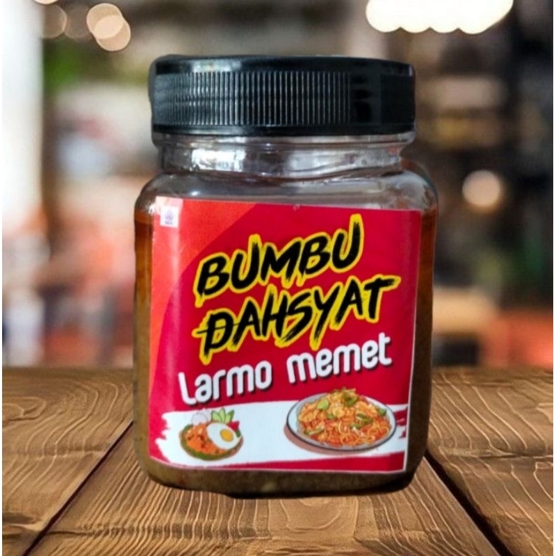 

Bumbu Dahsyat Larmo Memet 200gram
