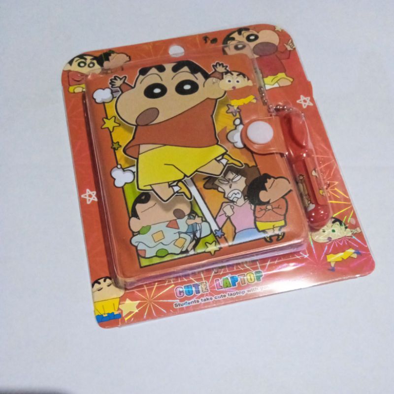 

Buku memo + pen edisi shinchan/motif kirim random