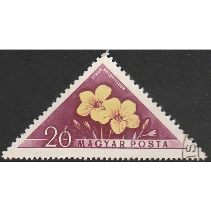 

A 11214 SATU BUAH PRANGKO SEGITIGA DARI HONGARIA NOMINAL 20 FORINT TEMA TNAMAN DENGAN KONDISI SUDAH ADA CAP