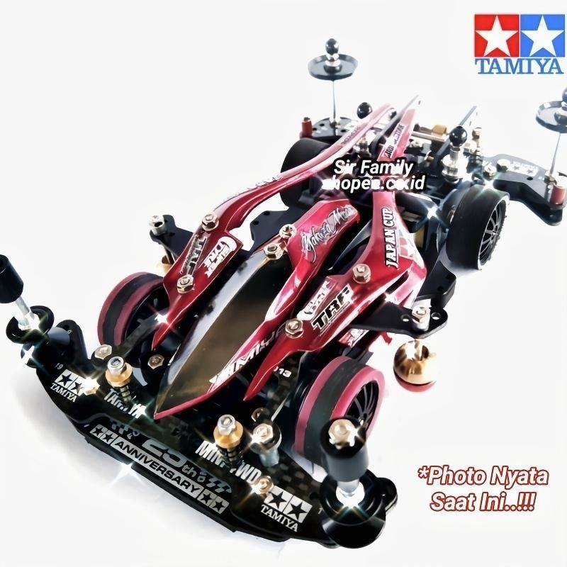 Original Tamiya Mini 4WD _ Tamiya STO _ Tamiya AR CHASSIS _  Sudah Termasuk Dinamo Sprint Dash _ Tam