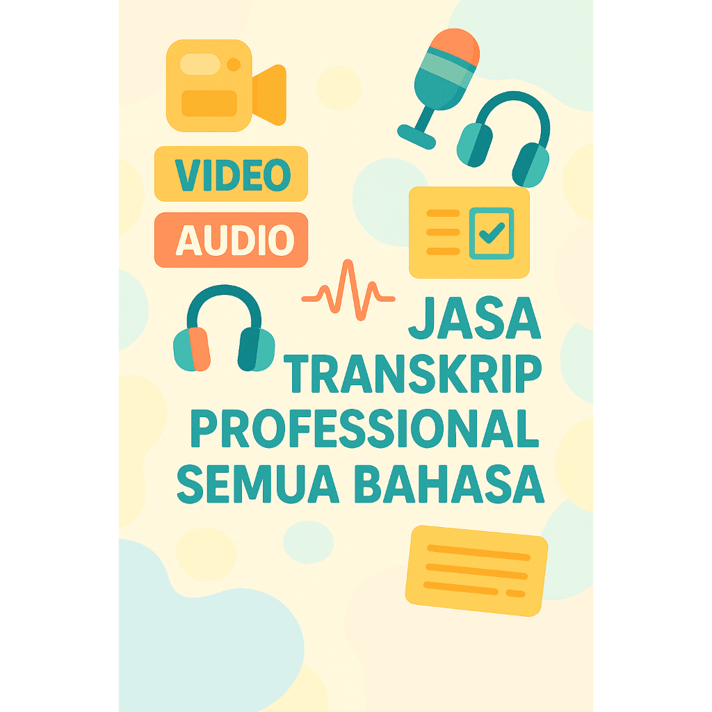 JASA TRANSKRIP VIDEO, AUDIO, WAWANCARA DALAM TEKS (SEMUA BAHASA)