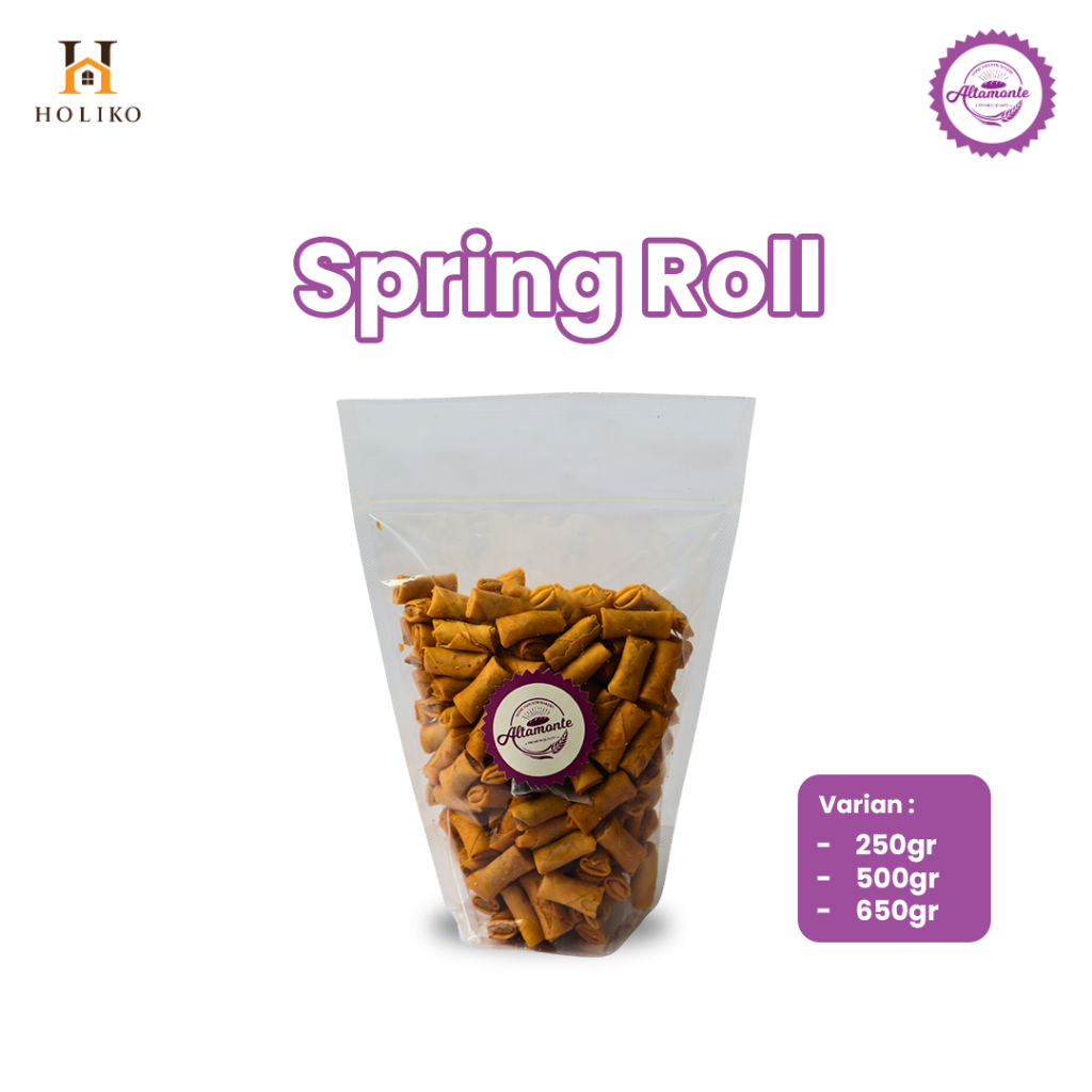 

HOLIKO - Kue Kering Spring Roll Uk 250GR, 500GR, 650GR Altamonte
