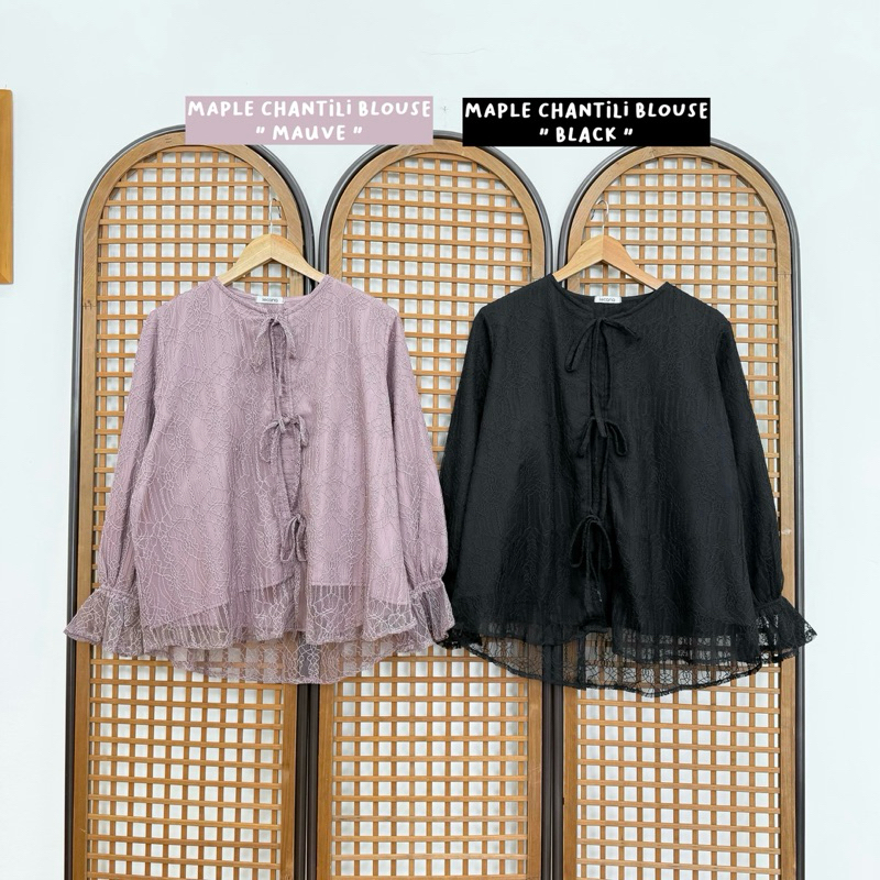 LOCANA LABEL MAPLE BLOUSE