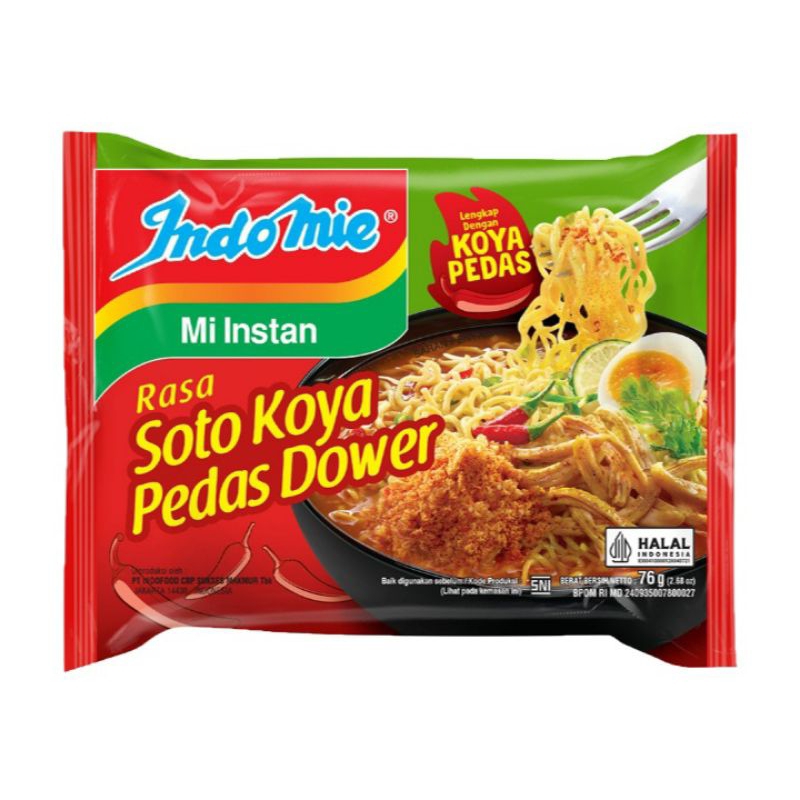 

MIE INSTAN SOTO KOYA PEDES DOWER 76 GR