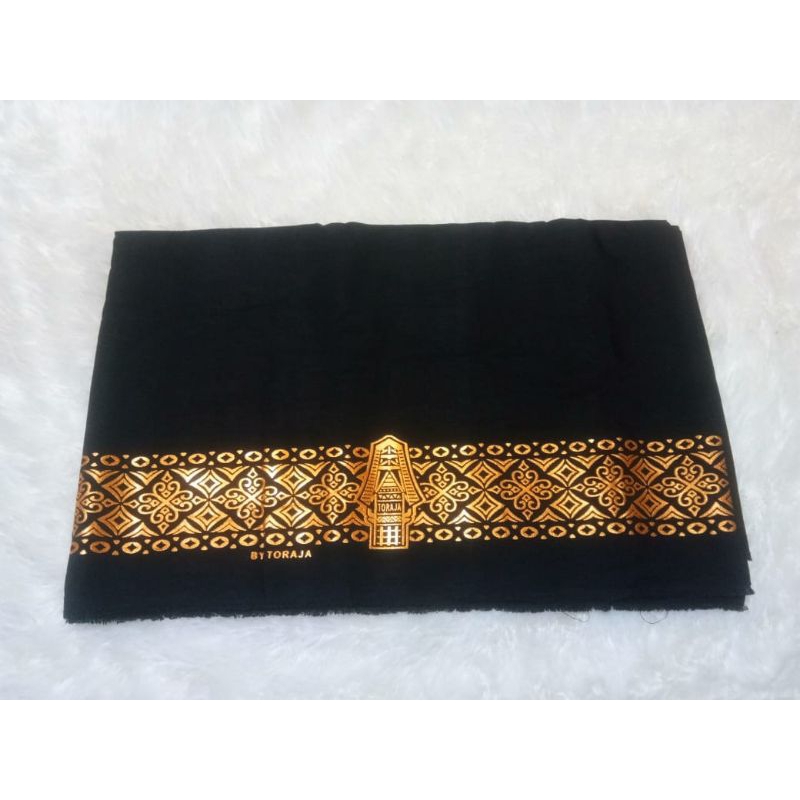 SARUNG HITAM TORAJA, sarung sablon, sarung hitam, sarungToraja, #lebaran #Toraja #Bugis #Makassar