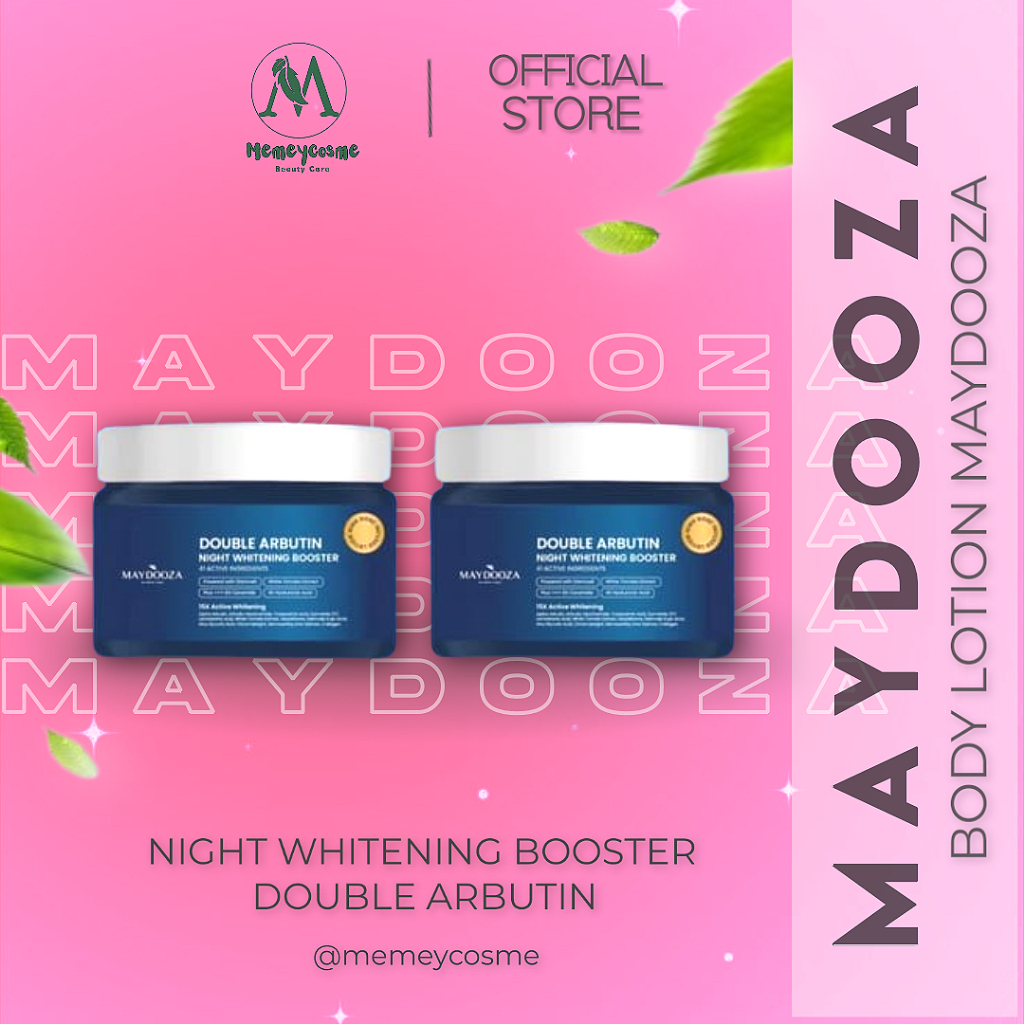 Maydooza Body lotion Infused Whitening HB lotion Maydooza booster, cepat putih Bpom
