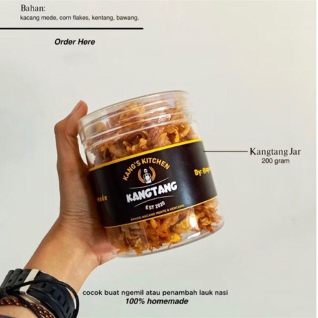 

Kentang Mede Jar Serundeng Mustofa 100% Halal #Kangtang