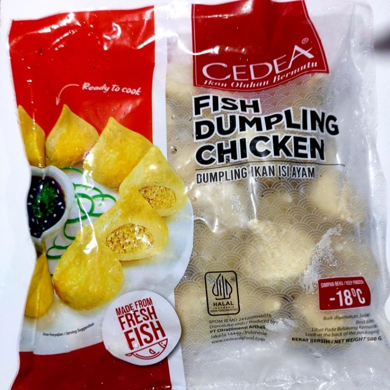 

DUMPLING CEDEA AYAM & KEJU 500 GRAM