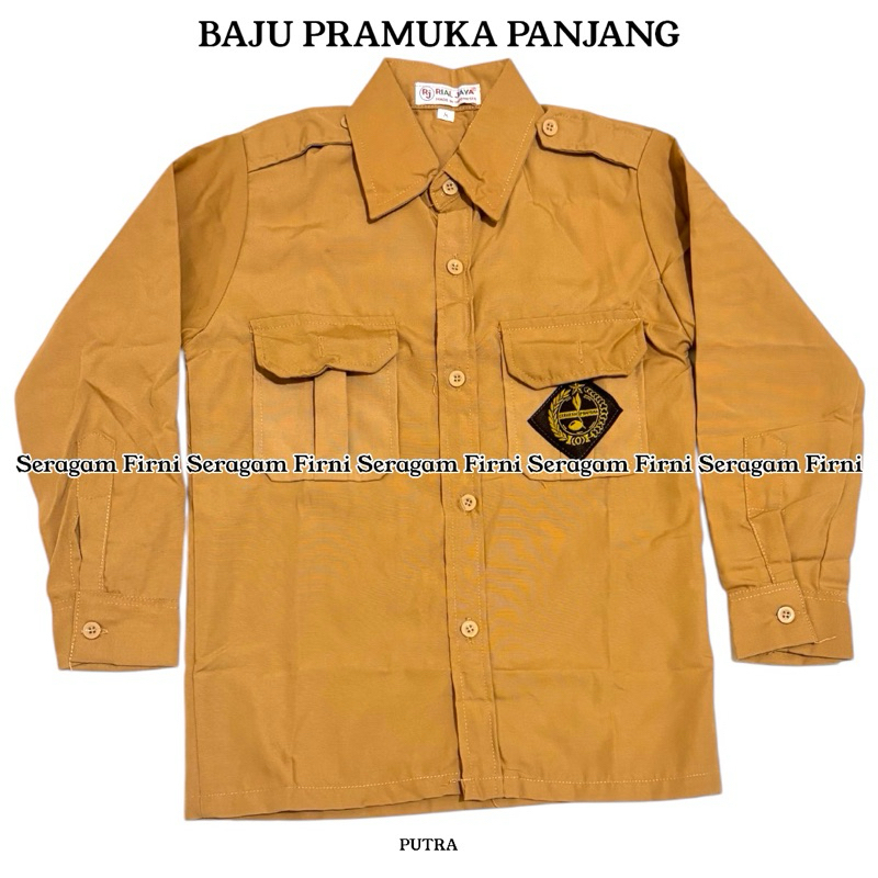 Seragam SD SMP SMA Baju Pramuka Penggalang untuk anak laki-laki