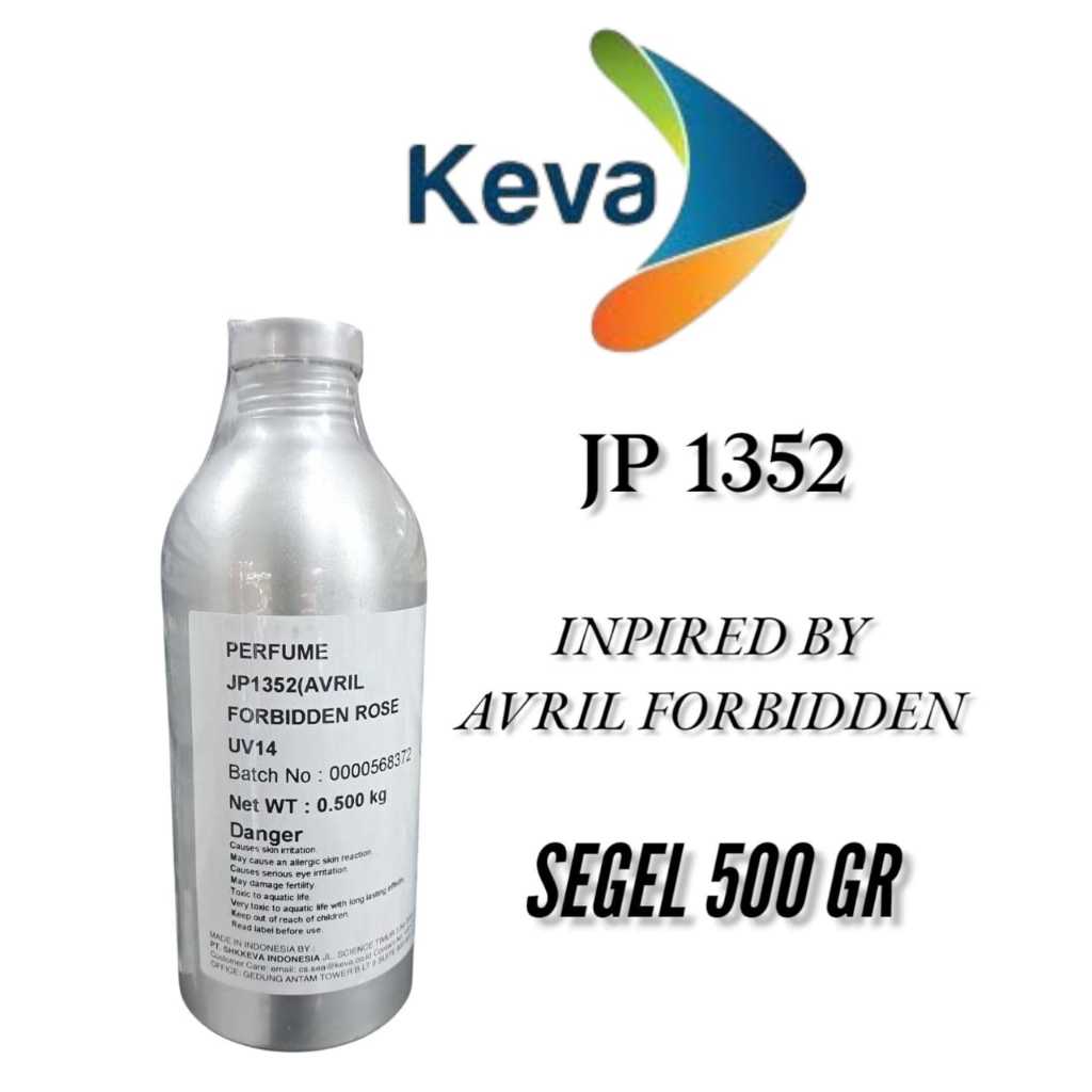 AVRIL 500 GRAM BY KEVA.SEARAH AVRIL FORBIDDEN ROSE.BIBIT PARFUM MURNI SEGEL ORIGINAL.