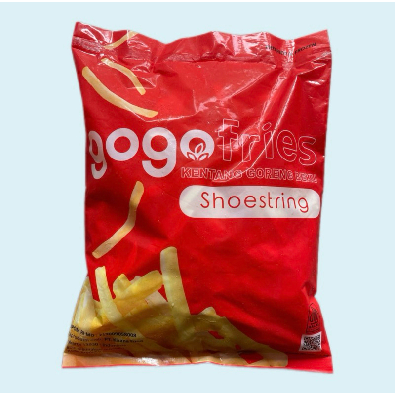 Kentang goreng Frozen Gogo 1 kg