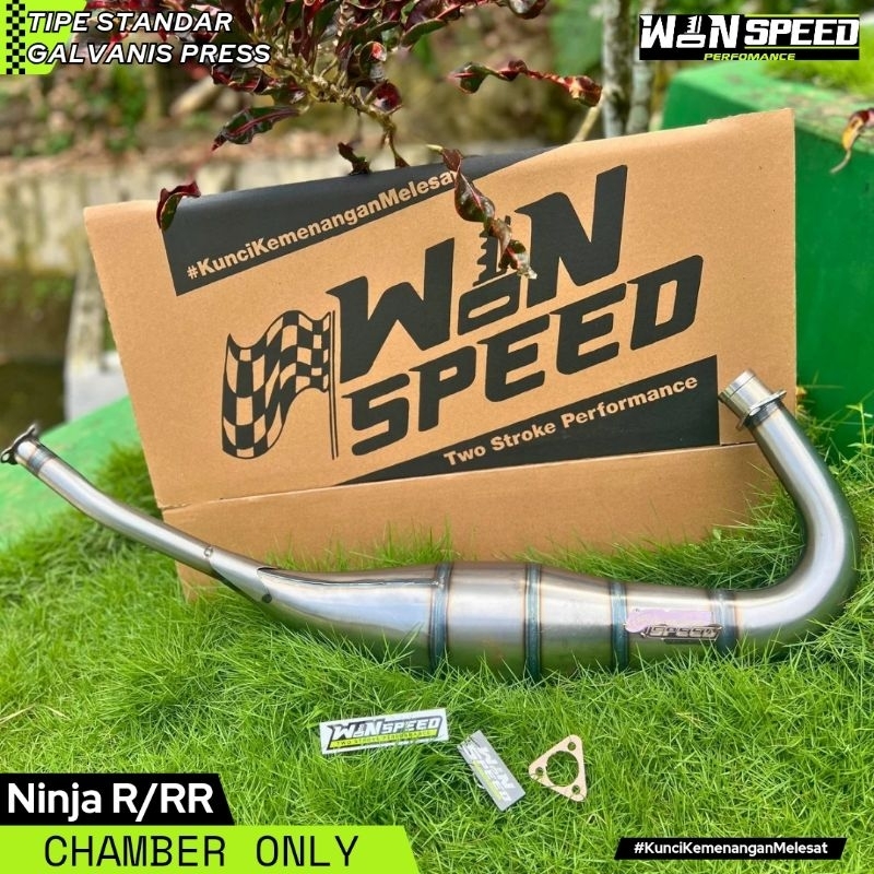 Perut Chamber Knalpot Ninja SS R Non Kobra/Kobra Standar Galvanis Press Winspeed Performance