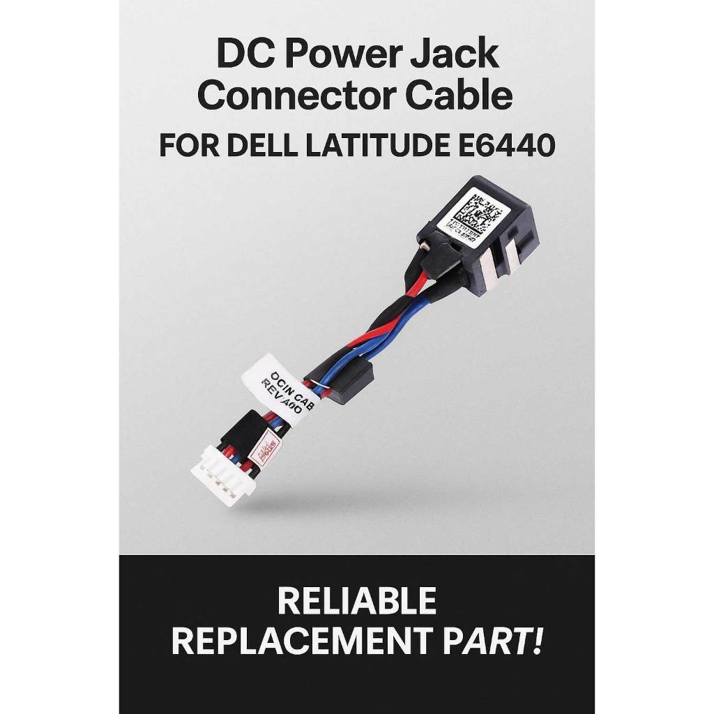 Kabel Konektor Jack Power DC Dell Latitu