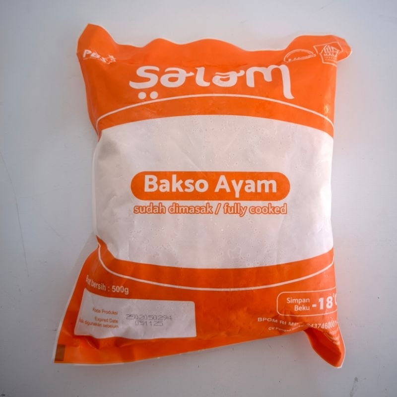 

Salam bakso ayam 500 gram