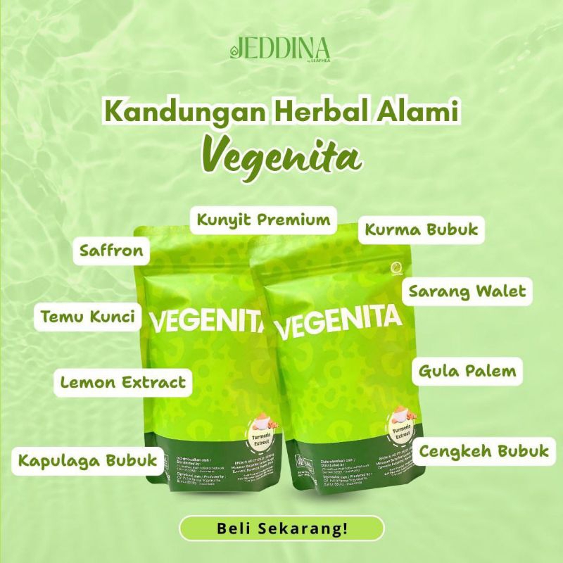 

VEGENITA | Minuman kesehatan wanita | Minuman herbal