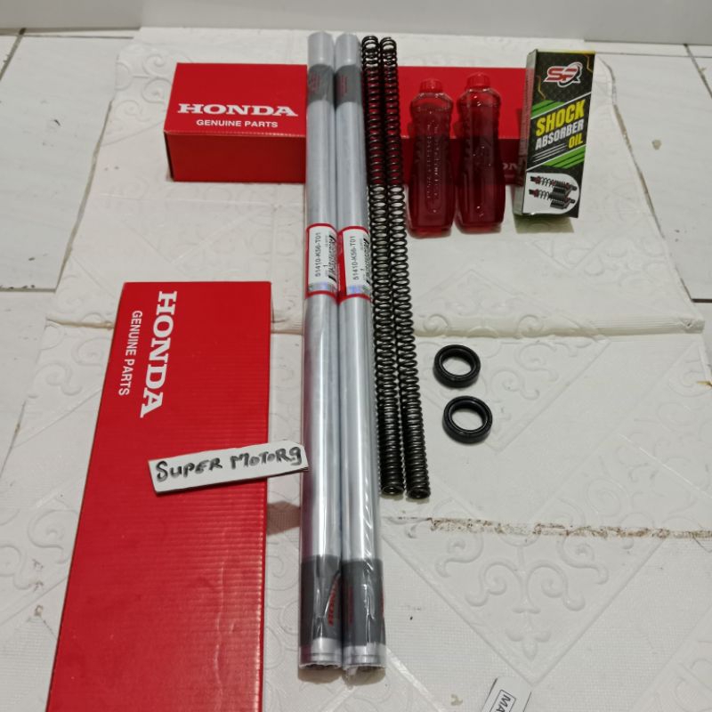 Sok Depan Komplit Honda Sonic 150 Sonic 150R Sonic Sok+Per+Sil Oli (K56)