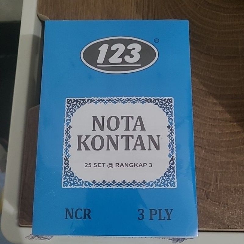 

Nota Kontan Kecil 3 ply ncr