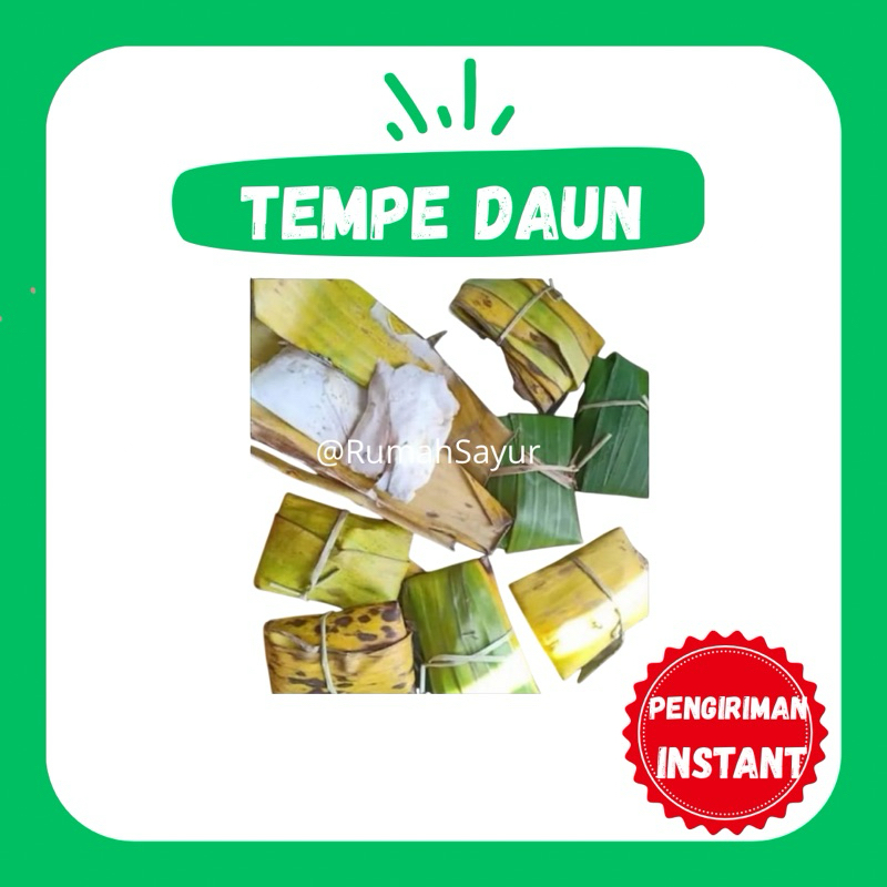 

[KIRIM INSTANT] TEMPE DAUN - RUMAH SAYUR