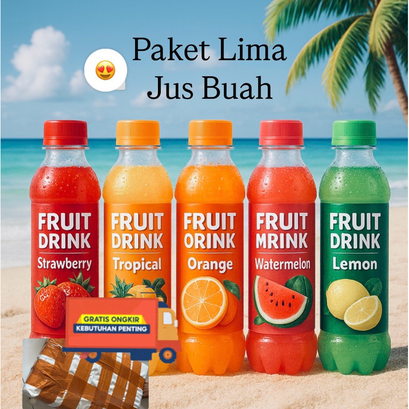 

(Paket Lima) Jus Buah Mix