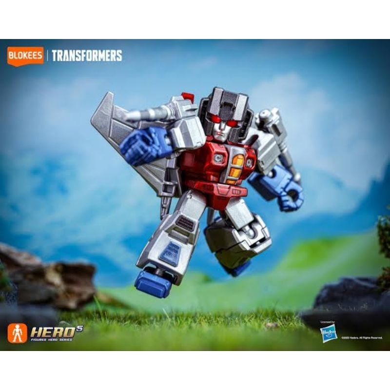 BLOKEES TRANSFORMERS GALAXY DEFENDER 02-SPECIAL GALAXY TYPE (SECRET) STARSCREAM