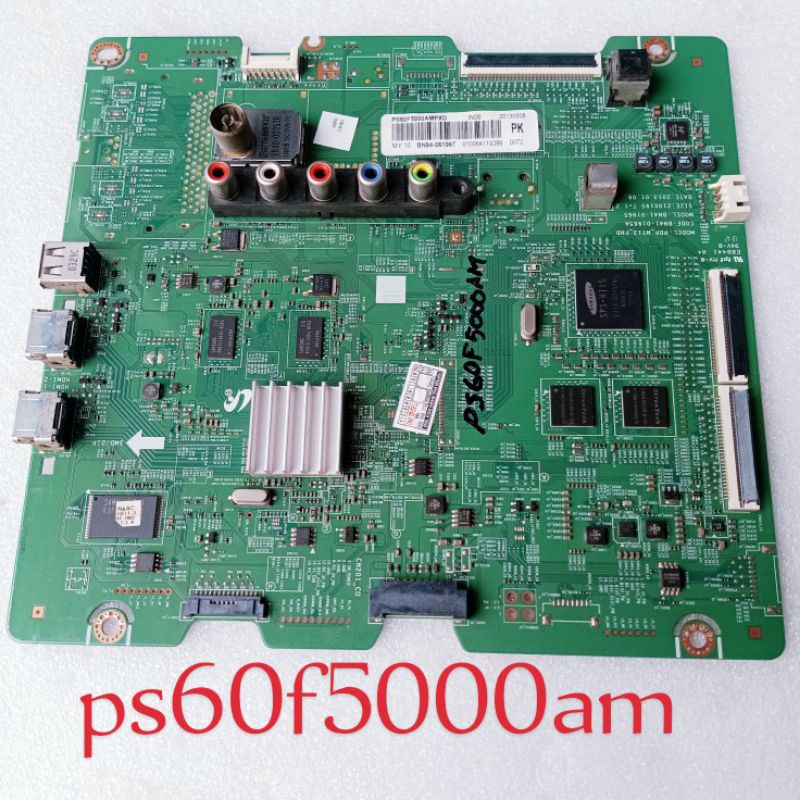 motherboard tv samsung ps60f5000AM - MOBO TV SAMSUNG PS60F5000AM - MAINBOARD TV SAMSUNG PLASMA PS60F
