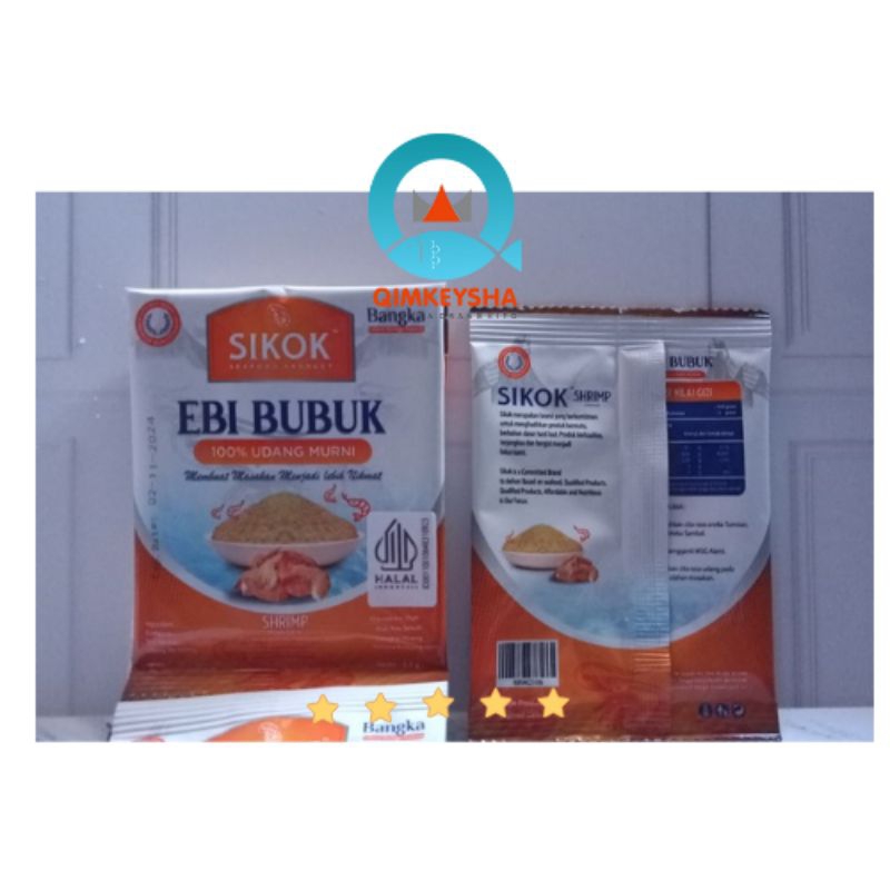 

Ebi Bubuk Udang Murni SiKok
