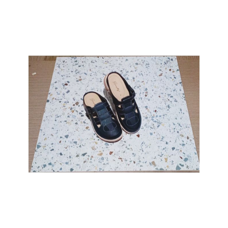 Sandal Wanita Remaja/Dewasa Modern dengan Model terbaru kekinian (tutong black)