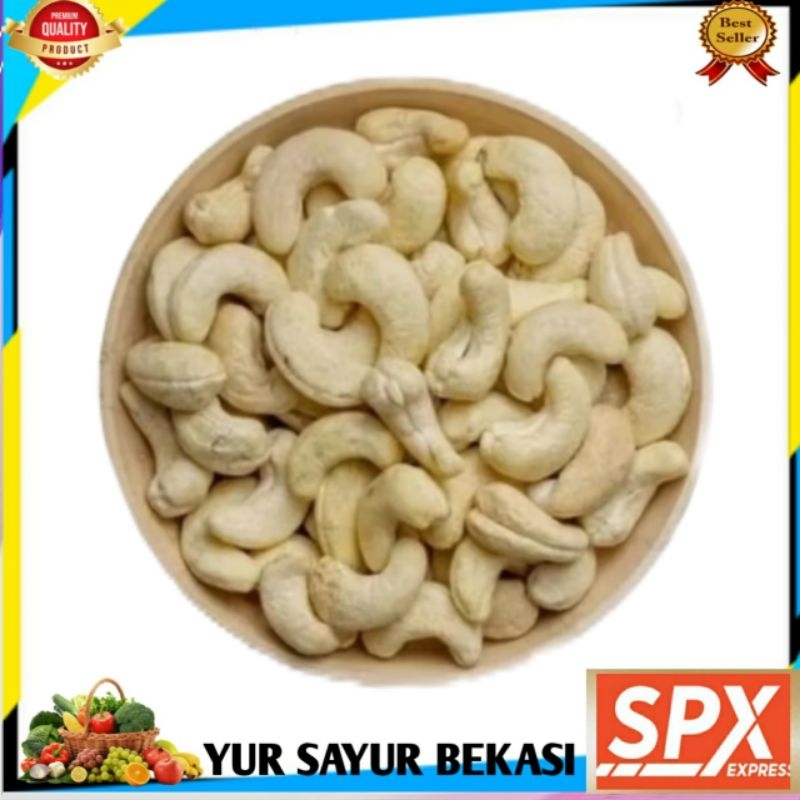 

Kacang Mede/Mete Utuh Mentah 500gr.