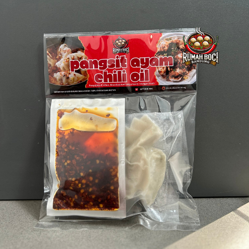 

Pangsit Ayam Chili Oil Pedas
