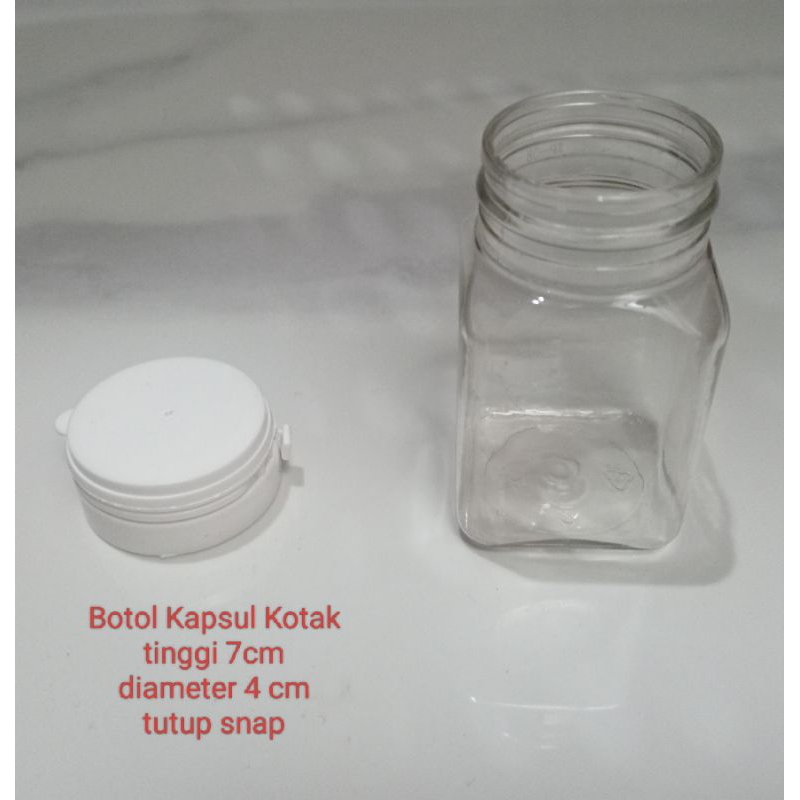 Botol_kapsul_kotak untuk 30ml (30 kapsul)"free"packing kardus