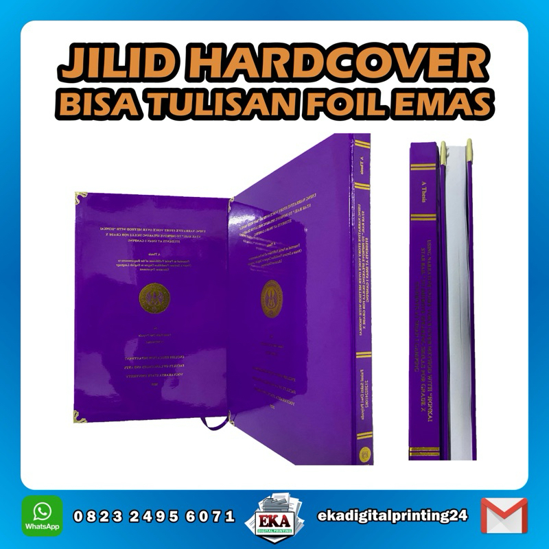 

JILID SOFTCOVER/HARDCOVER SAKURA A5, B5, A4, F4