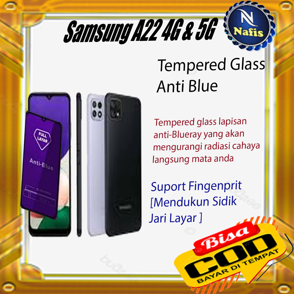 Tempered Glass Samsung A22 4G