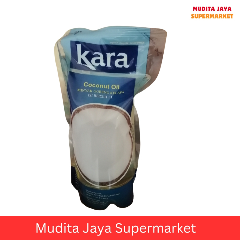

Kara Coconut Cooking oil 1 liter / Kara Minyak kelapa 1 liter