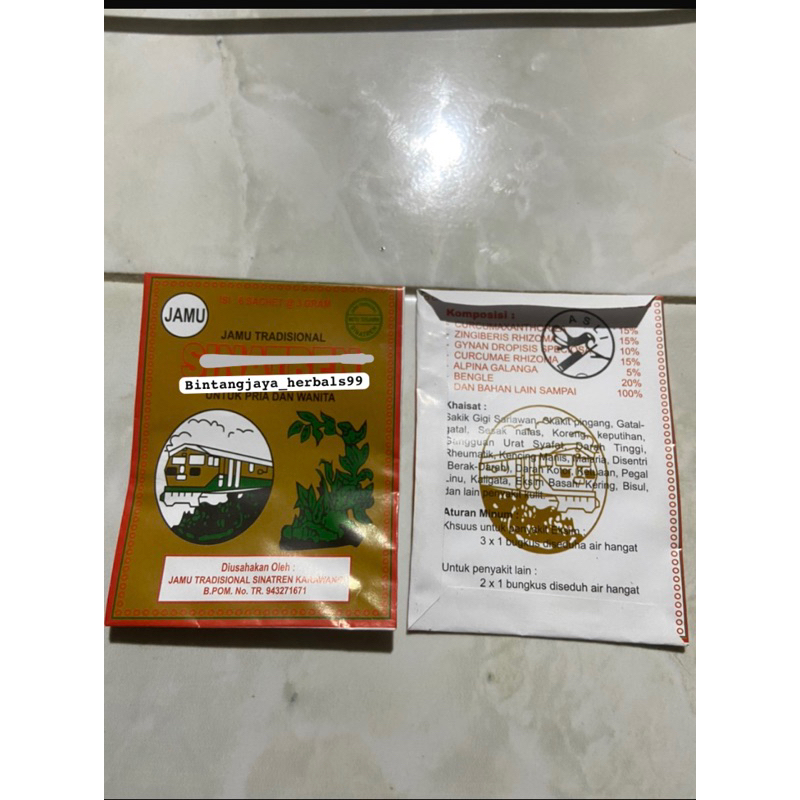 

Jamu Traditional herbals